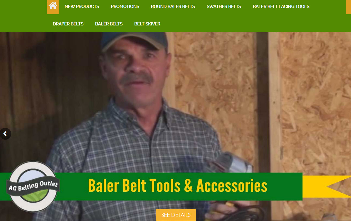 aftermarket round baler belts